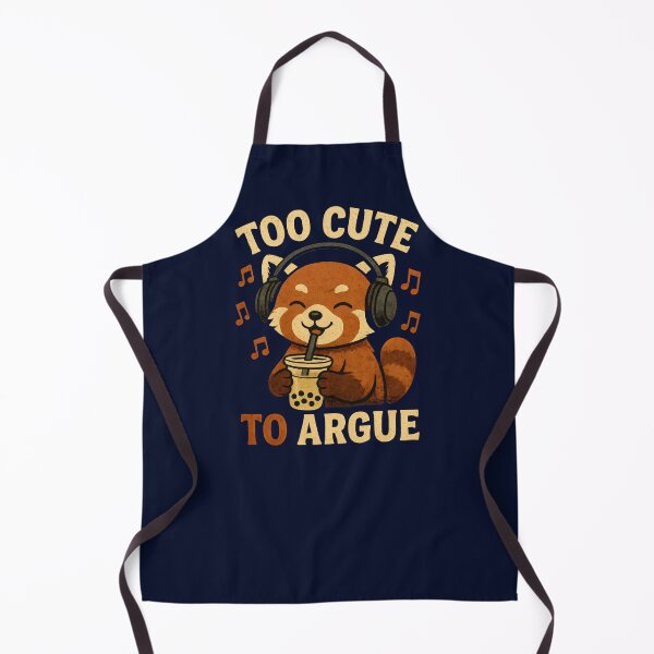 Item preview, Funny Red Panda: Too Cute To Argue- International Day of Peace designed and sold by DemureArtsy.