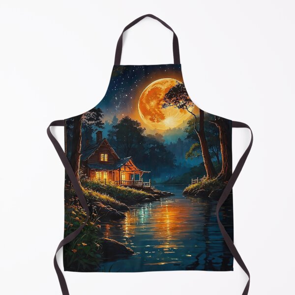 Item preview, The Guardian of the Golden Moon designed and sold by PixelParadies.