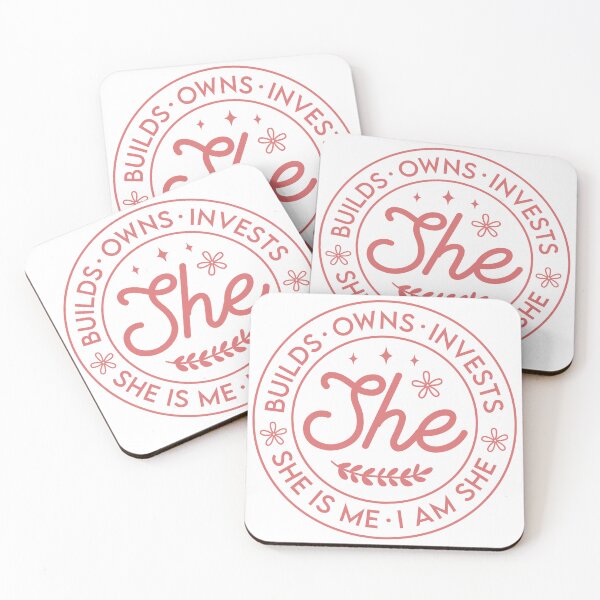 Item preview, She Builds Owns Invests designed and sold by artcultreone.
