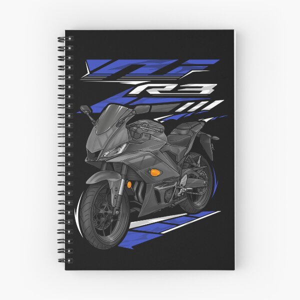 Item preview, Yamaha YZF-R3 2020-2021 (Midnight Black) for Motorcycle Riders designed and sold by MotoApparelHub.
