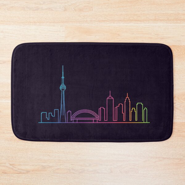 Item preview, Toronto City Skyline – Minimalist Neon Travel Souvenir Design designed and sold by Paper Drip.