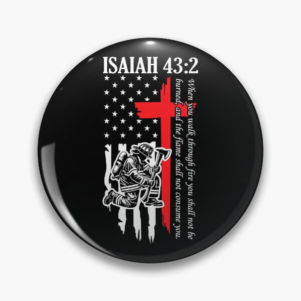 Item preview, firefighter bible verse white designed and sold by MYpngShop.