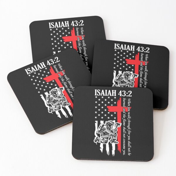 Item preview, firefighter bible verse white designed and sold by MYpngShop.