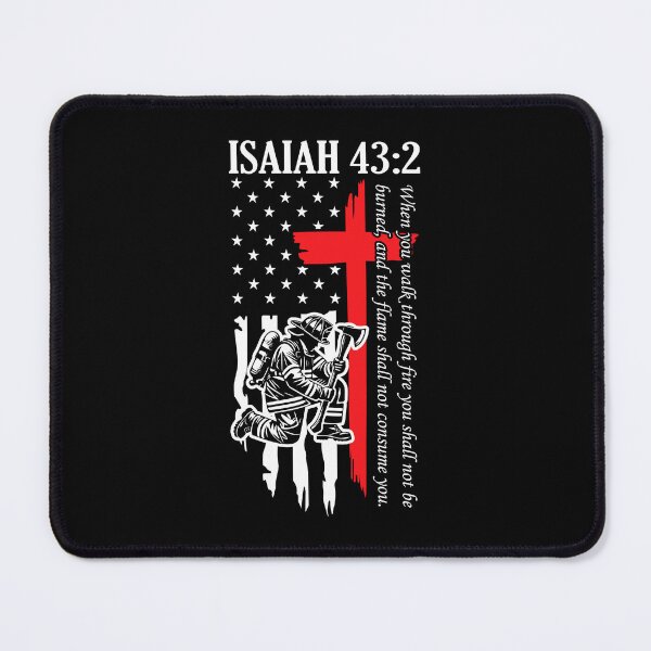 Item preview, firefighter bible verse white designed and sold by MYpngShop.