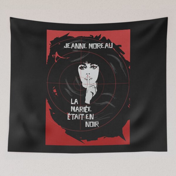 Item preview, POSTER LA MARIEE ETAIT EN NOIR 1968 designed and sold by MORKINO POSTERS.