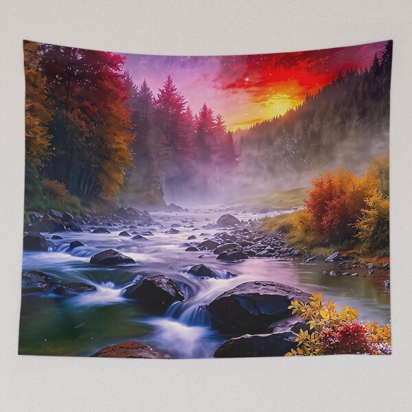 Item preview, The mystical stream of dusk designed and sold by PixelParadies.