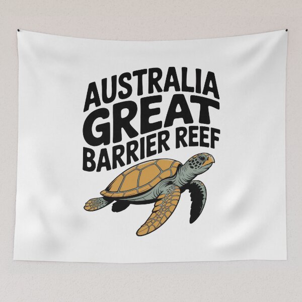 Item preview, Great Barrier Reef Australia – Sea Turtle Design Shirt – Vintage Retro designed and sold by pod24.