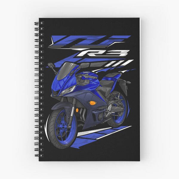 Item preview, Yamaha YZF-R3 2022-2023 (Team Yamaha Blue) for Motorcycle Riders designed and sold by MotoApparelHub.