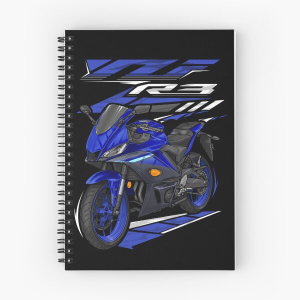 Item preview, Yamaha YZF-R3 2024 (Team Yamaha Blue) for Motorcycle Riders designed and sold by MotoApparelHub.