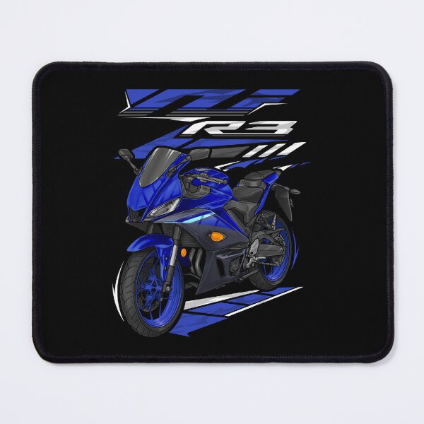 Item preview, Yamaha YZF-R3 2024 (Team Yamaha Blue) for Motorcycle Riders designed and sold by MotoApparelHub.