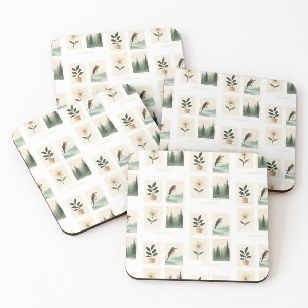 Item preview, Minimalist Fern Botanical Art Print | Modern Naturalist Collection designed and sold by Custom-Arts-AI.
