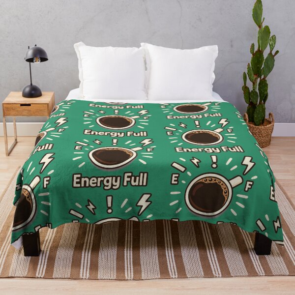 Item preview, Energy Full Coffee Cup – Funny Caffeine Boost Design designed and sold by graphicnew.