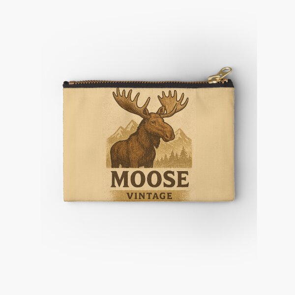 Item preview, Vintage Moose Illustration Retro Style designed and sold by RetroNibylander.