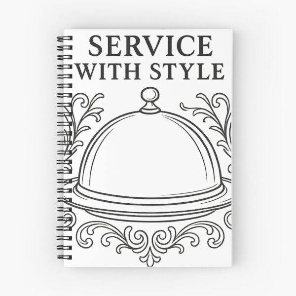 Item preview, Service with Style Downton Inspired Silver Tray Line Art designed and sold by yaney85.