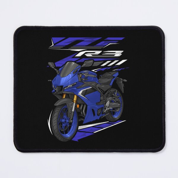 Item preview, Yamaha YZF-R3 2025 (Team Yamaha Blue) for Motorcycle Riders designed and sold by MotoApparelHub.
