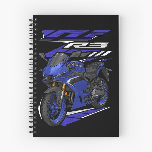 Item preview, Yamaha YZF-R3 2025 (Team Yamaha Blue) for Motorcycle Riders designed and sold by MotoApparelHub.