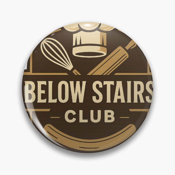 Item preview, Below Stairs Club Downton Inspired Retro Kitchen Badge designed and sold by yaney85.