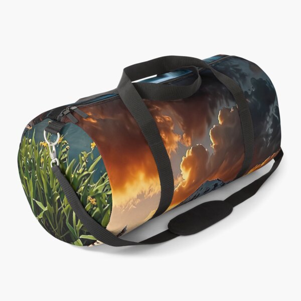 Item preview, Sunset on the mountain river designed and sold by PixelParadies.