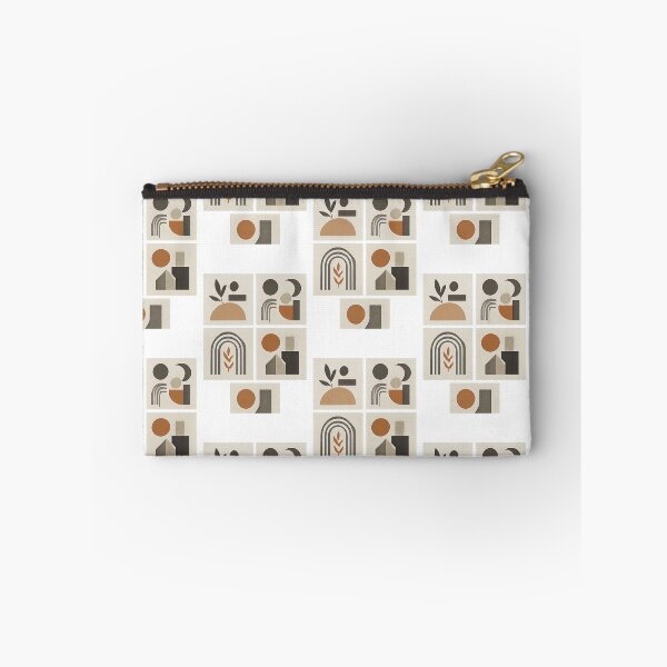 Item preview, Bauhaus Arch Geometric Art Print | Muted Tones Minimalist Decor designed and sold by Custom-Arts-AI.