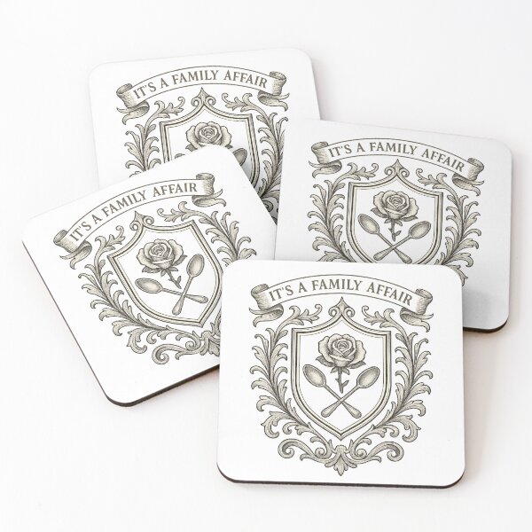 Item preview, It’s a Family Affair Downton Inspired Upstairs & Downstairs Crest  designed and sold by yaney85.
