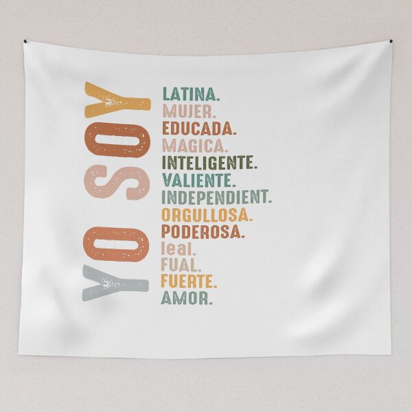 Item preview, Yo Soy, Hispanic Mujer Latina designed and sold by artcultreone.