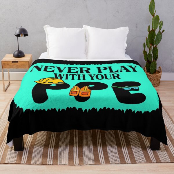 Item preview, Never Play With Your Ppe Funny Safety Design  designed and sold by Colorfulman.
