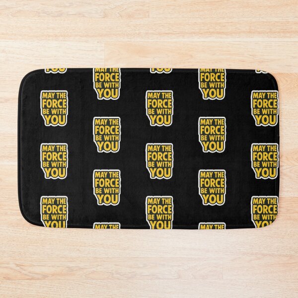 Item preview, May the Faith Be With You – Inspirational Geek Typography designed and sold by TheFreddo.