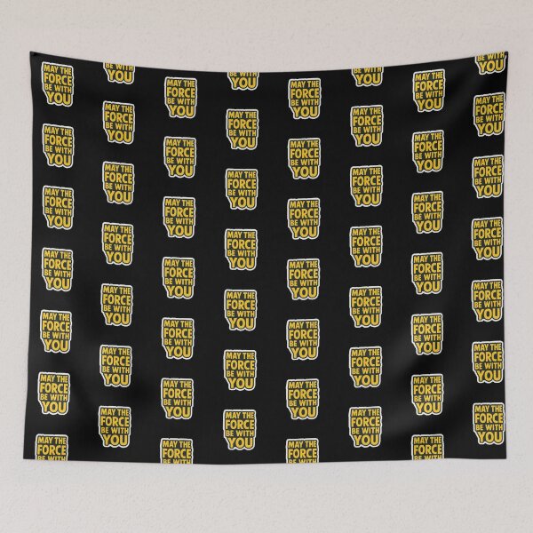 Item preview, May the Faith Be With You – Inspirational Geek Typography designed and sold by TheFreddo.
