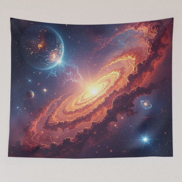 Item preview, Galactic Ripple: Abstract Cosmic Vortex designed and sold by xArchGoDx.