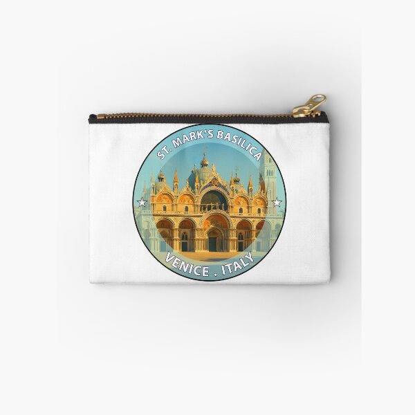 Item preview, St. Mark’s Basilica Venice Italy - Iconic Landmark Travel vacation destination souvenir art stamp  designed and sold by inkNext.
