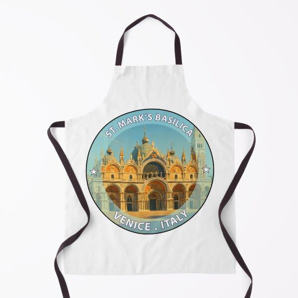 Item preview, St. Mark’s Basilica Venice Italy - Iconic Landmark Travel vacation destination souvenir art stamp designed and sold by inkNext.