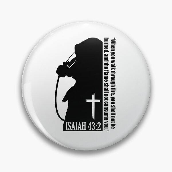 Item preview, Firefighter Bible Verse designed and sold by MYpngShop.