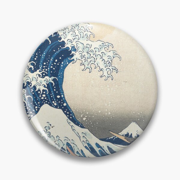 Item preview, The Great Wave off Kanagawa (Katsushika Hokusai, 1831) designed and sold by Art Outlaws.