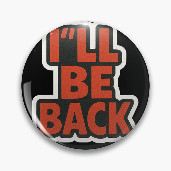 Item preview, I’ll Return – Bold Motivational Typography designed and sold by TheFreddo.