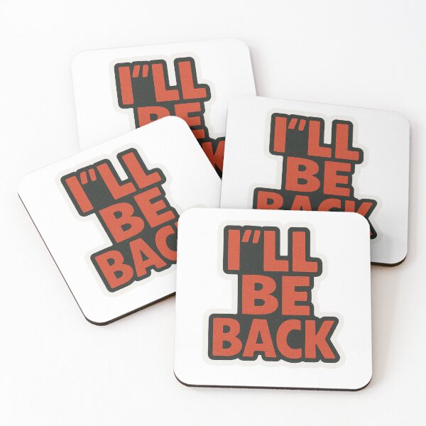 Item preview, I’ll Return – Bold Motivational Typography designed and sold by TheFreddo.