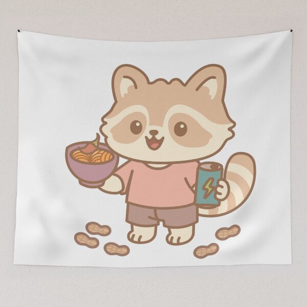 Item preview, FuraFura The raccoon designed and sold by BebaLab.