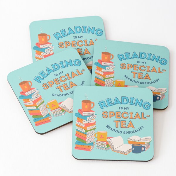 Item preview, Reading Specialist Tea Books designed and sold by MissyJoyDesigns.