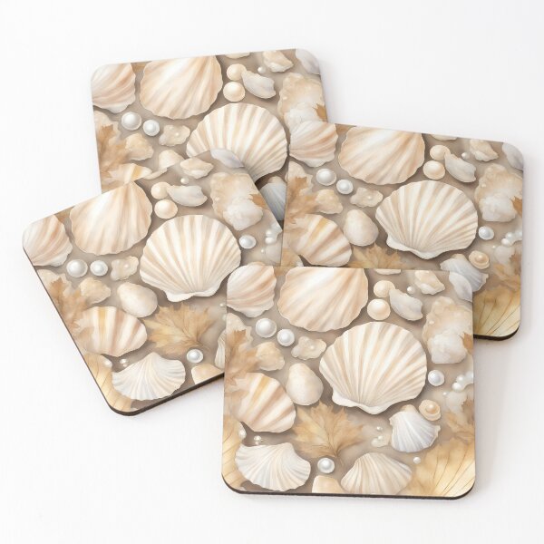 Item preview, Seashells and Pearls designed and sold by CalmnessbyChoice.