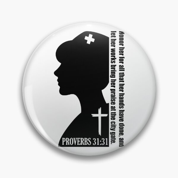 Item preview, Nurse Bible Verse designed and sold by MYpngShop.