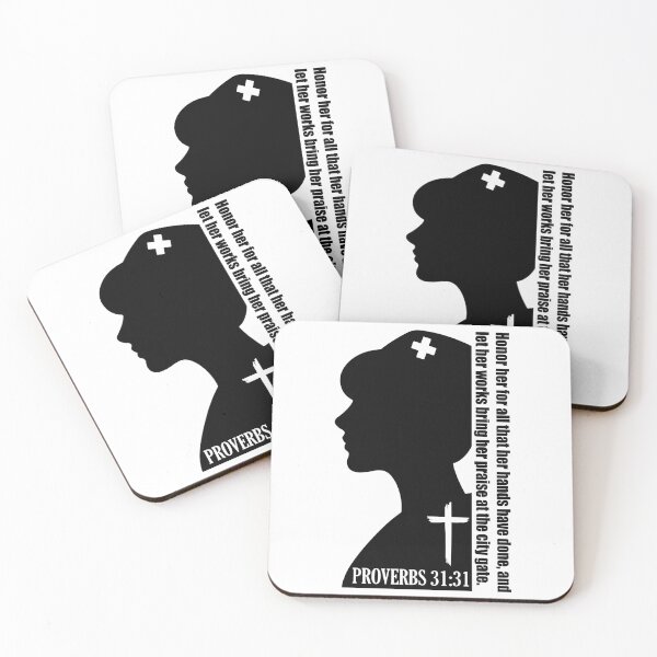 Item preview, Nurse Bible Verse designed and sold by MYpngShop.