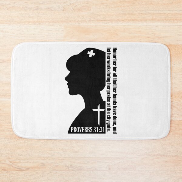 Item preview, Nurse Bible Verse designed and sold by MYpngShop.