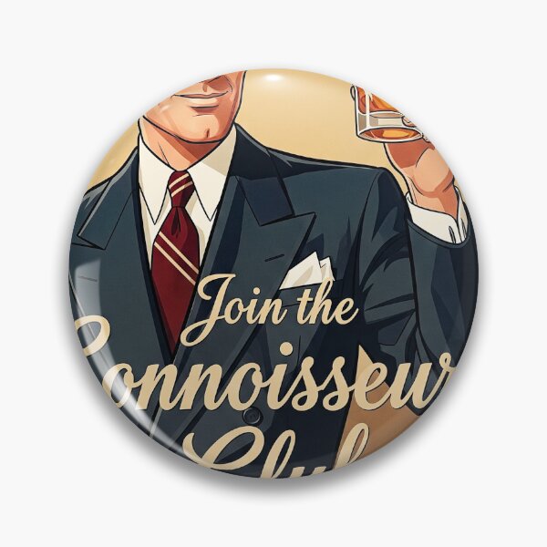 Item preview, Connoisseur's Club designed and sold by Cozy-Old-Pub.