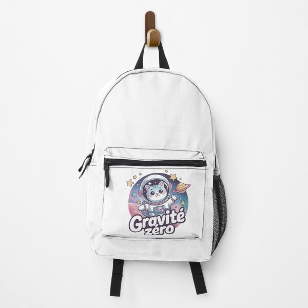 Item preview, Kawaii Astronaut Cat – "Zero Gravity" – Humor, Geek, Space & Manga Cartoon designed and sold by StarWearPlanet.