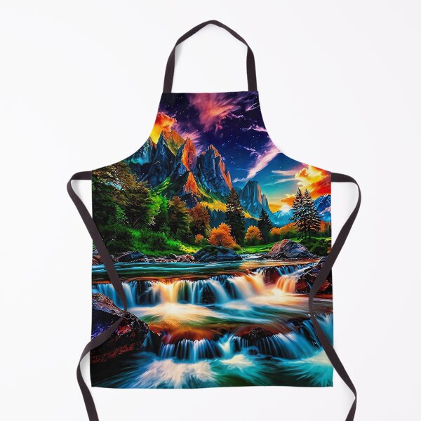 Item preview, The waterfalls at dusk designed and sold by PixelParadies.