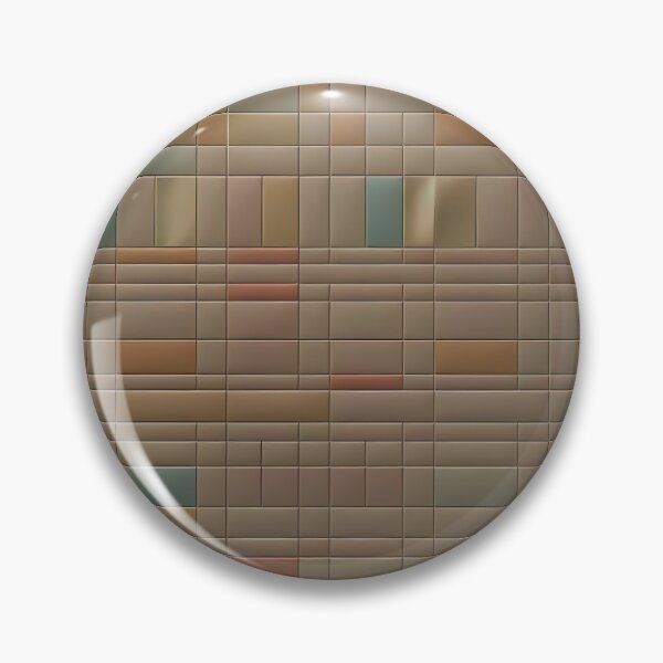 Item preview, Earth Tones inspired minimalistic design, Sparse Rectangular Colored Tiles on Beige Background designed and sold by Digital-Davinci.