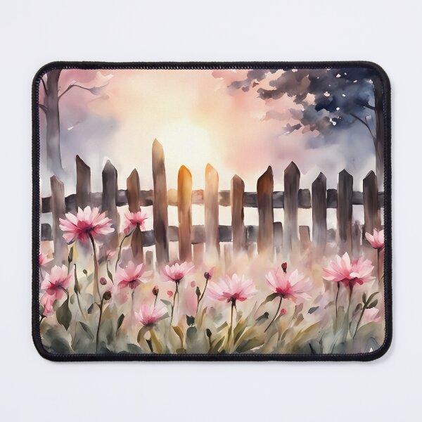 Item preview, Countryside Wooden Fence designed and sold by CalmnessbyChoice.
