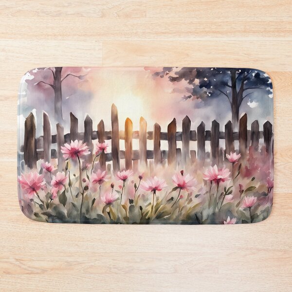 Item preview, Countryside Wooden Fence designed and sold by CalmnessbyChoice.