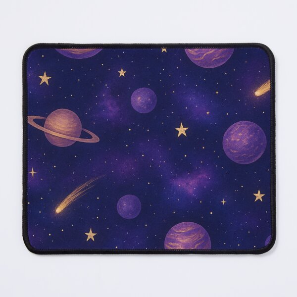 Item preview, Seamless cosmic pattern with planets designed and sold by KasidetChitpool.
