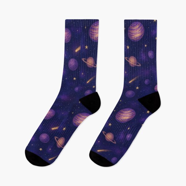 Item preview, Seamless cosmic pattern with planets designed and sold by KasidetChitpool.