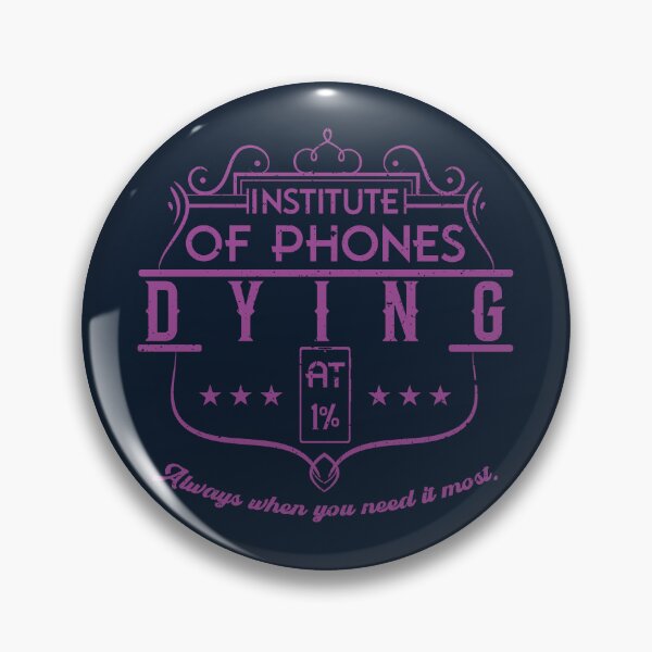 Item preview, Institute of Phones Dying at 1% designed and sold by Milena R..
